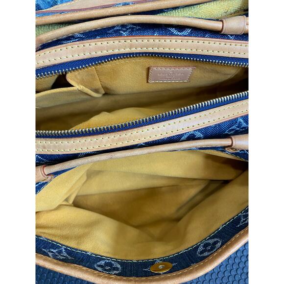 Louis Vuitton Denim Raye Porte Epaule MM shoulder/crossbody bag - Picture 11 of 11